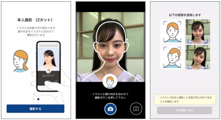 SBI FXトレードのスマホで撮影におけるお客さま本人と本人確認書類の撮影サンプル
